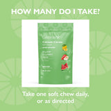 Texture douce des gommes Celebrate Calcium Citrate, sans grumeaux.