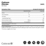 Gommes Celebrate Bariatric Calcium Citrate emballées individuellement pour le voyage