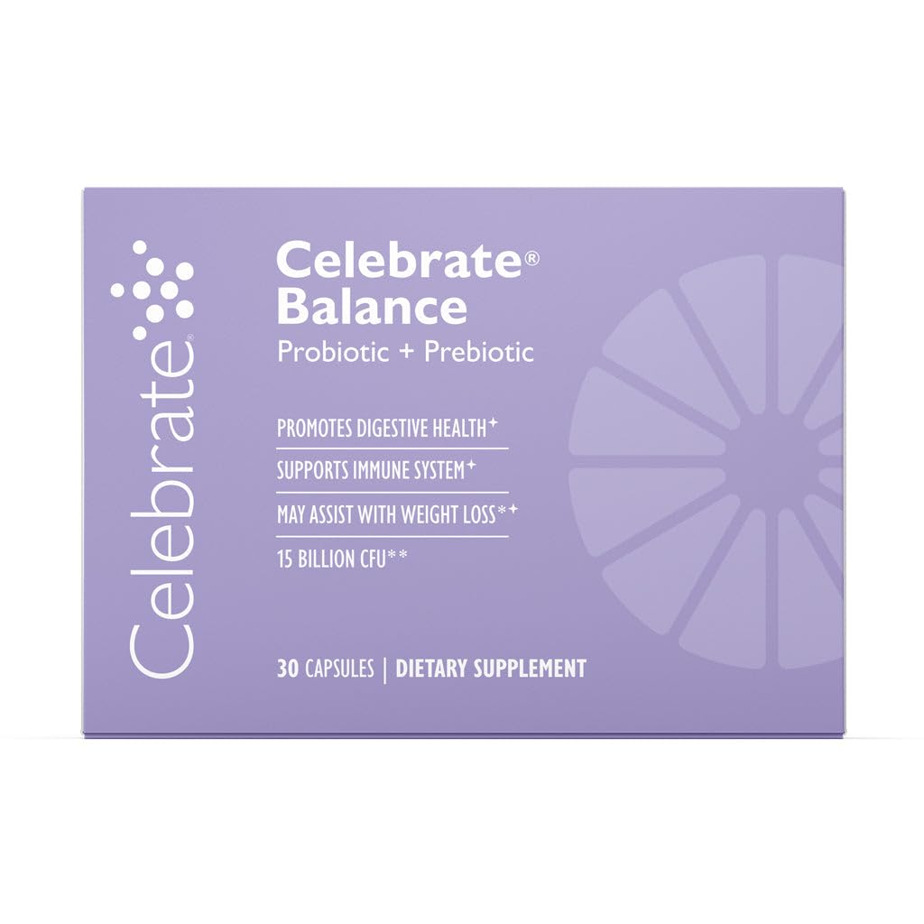 Balance probiotiques Celebrate Bariatric, bouteille: soutien digestif après chirurgie bariatrique