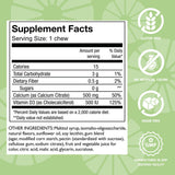 Calcium citrate 500 mg + D3 500 UI – absorption optimisée