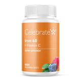 Boîte Celebrate Fer60mg Vitamine C, support quotidien post-chirurgie