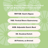 Gommes Celebrate Vitamins Calcium Citrate, fabriqué aux États-Unis selon ASMBS, garantie de qualité.
