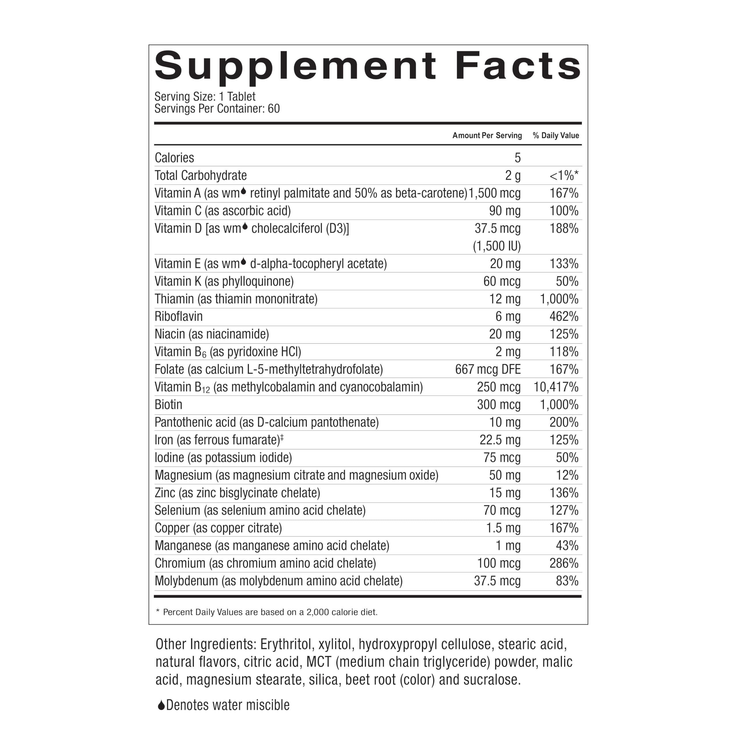 Chewables Celebrate Multi-Complete après chirurgie pour un apport en vitamines.