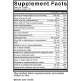 Celebrate Vitamins Multi-Complete, formule conforme ASMBS sans gluten ni sucre ni colorants artificiels.