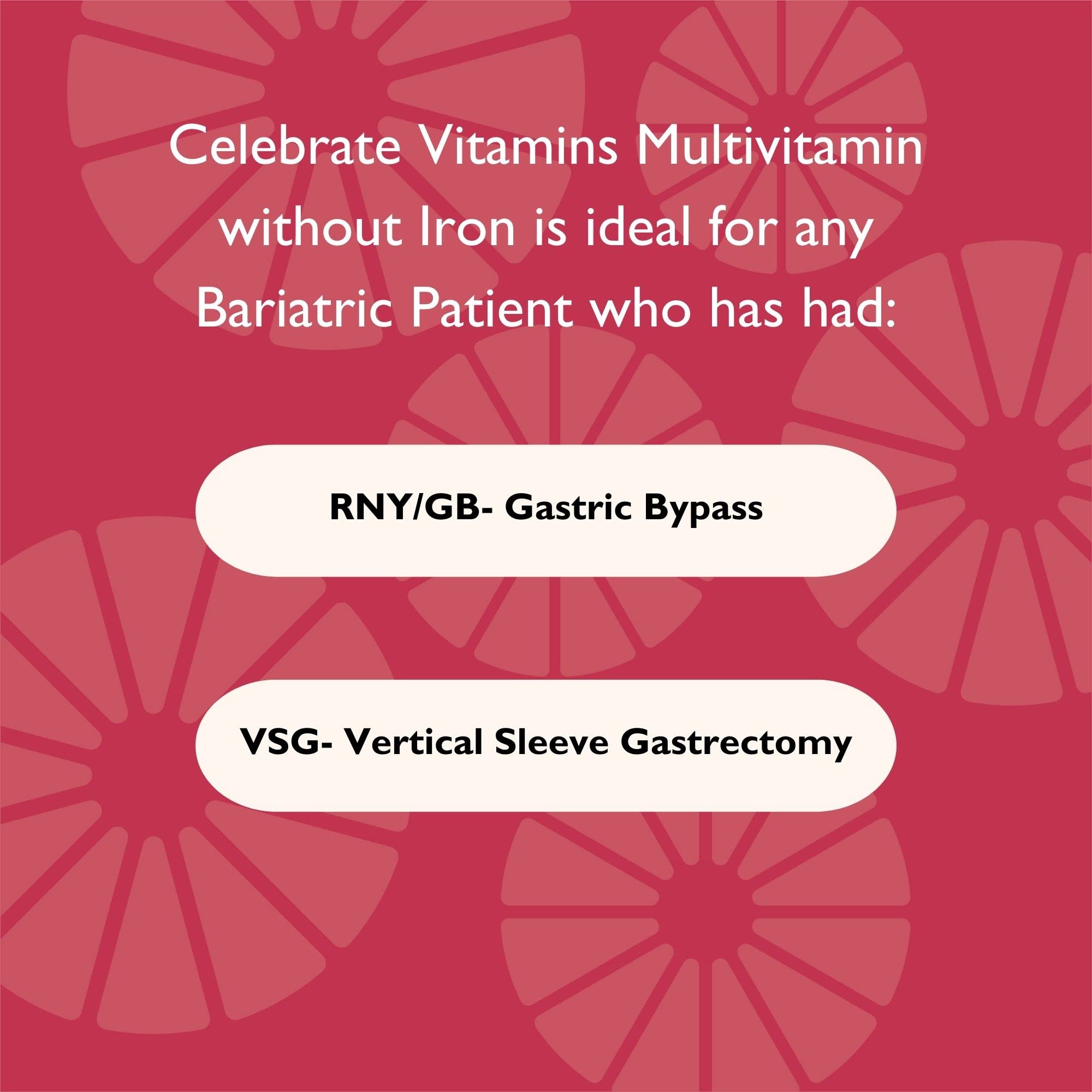  Celebrate Vitamins Multivitamine bariatrique – dose lente trois fois par jour pour un soutien régulier.