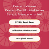CelebrateONE absorption optimisée des nutriments clés sans graisse nécessaire