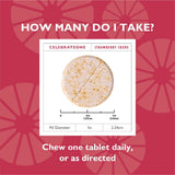 CelebrateONE Chewables: prise quotidienne avec eau, routine simple après chirurgie bariatique.