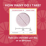 CelebrateONE infographie montrant l'absorption des nutriments et vitamines.