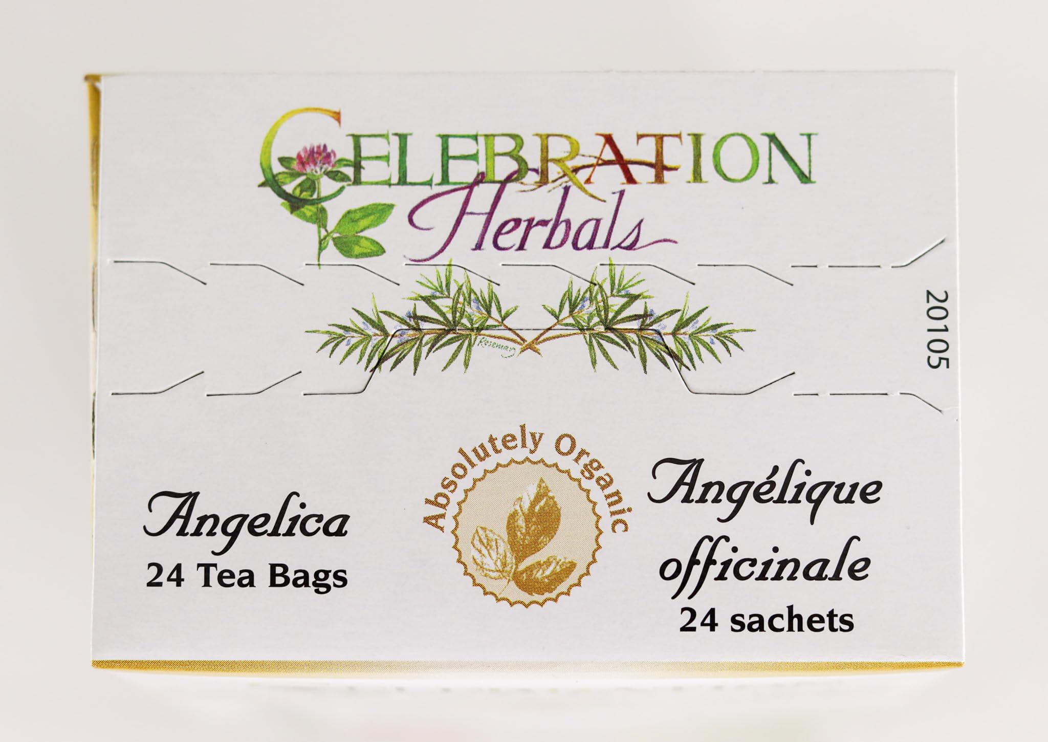 Celebration Herbals Angelique Organique, infusion quotidienne possible avec ce format