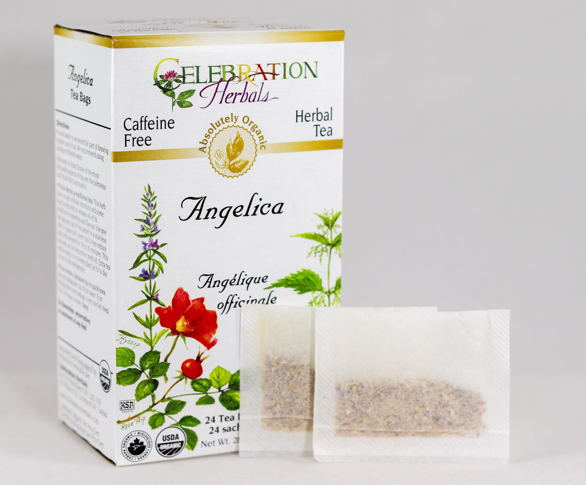 Celebration Herbals Sachets Angelique Organique, infusion rapide et agréable