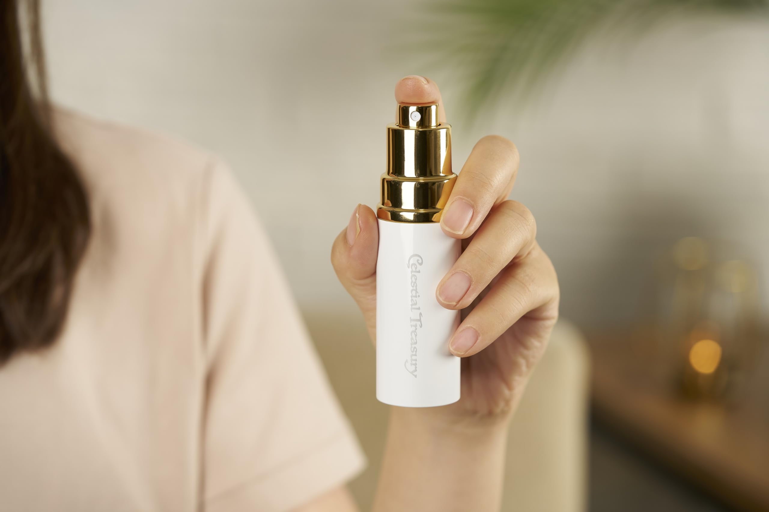 Utilisation abdominale pour cycle menstruel avec Celestial Treasury essence florale bénie