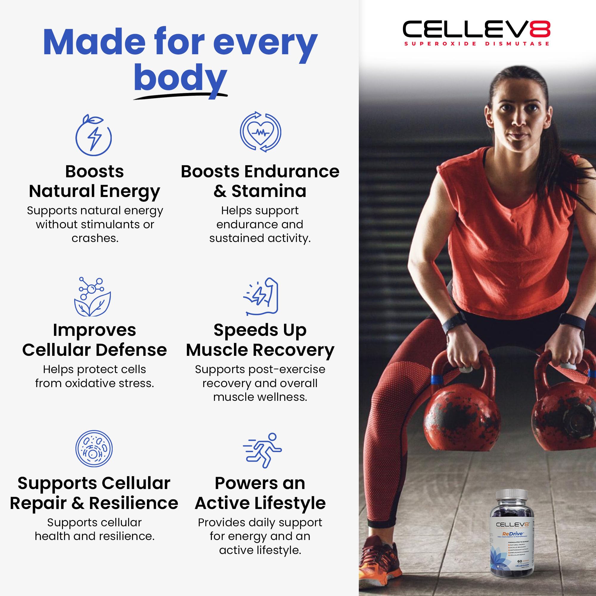 Cellev8 ReDrive – Fibresol-2 prébiotique pour digestion légère