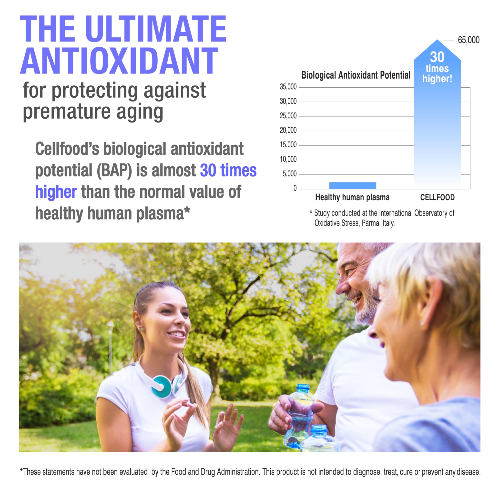 Cellfood Oxygen Boost aide possiblement contre les maux de tête liés à la fatigue.