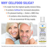 Cellfood Silice – systeme de delivrance cellulaire: nutrition ciblée.