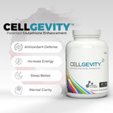 Cellgevity: boîte de dosage, pratique pour doser facilement votre apport quotidien.