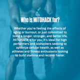 CellHack MITOHACK, informations-tableau: traçabilité et pureté garanties.