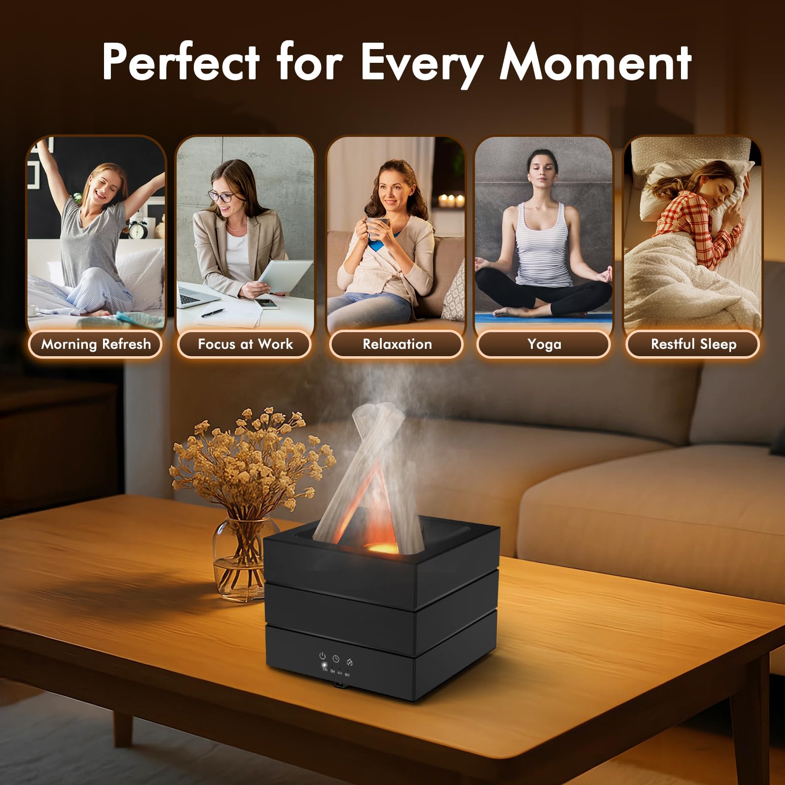 Cemobene diffuseur ambiance spa pour yoga et détente