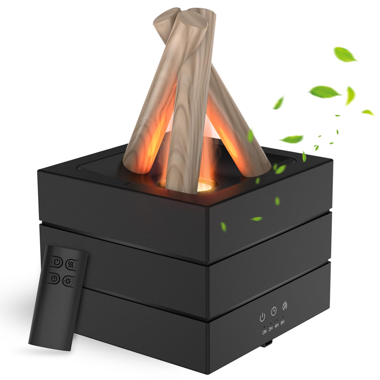 Cemobene diffuseur huiles essentielles feu de camp ambiance chaleureuse