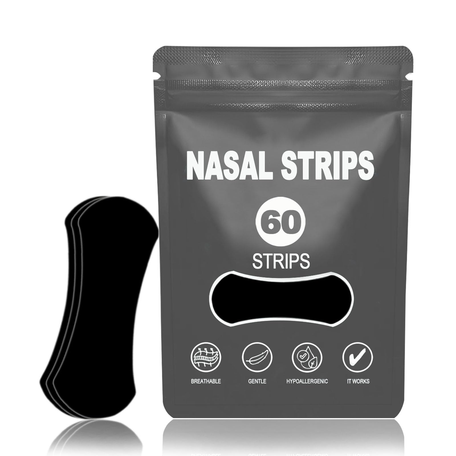 Bandes nasales Cenlomat pour un sommeil doux et une respiration accrue.