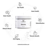 Centenarius Nutrition Glycine Poudre, avant le sommeil, soutien potentiel à un sommeil de qualité.