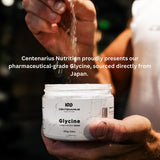 Centenarius Nutrition Glycine Poudre, usage sport, favorise la récupération musculaire et l’endurance.