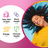 Centrum MultiGummies orange: saveur fruitée pour énergie quotidienne.