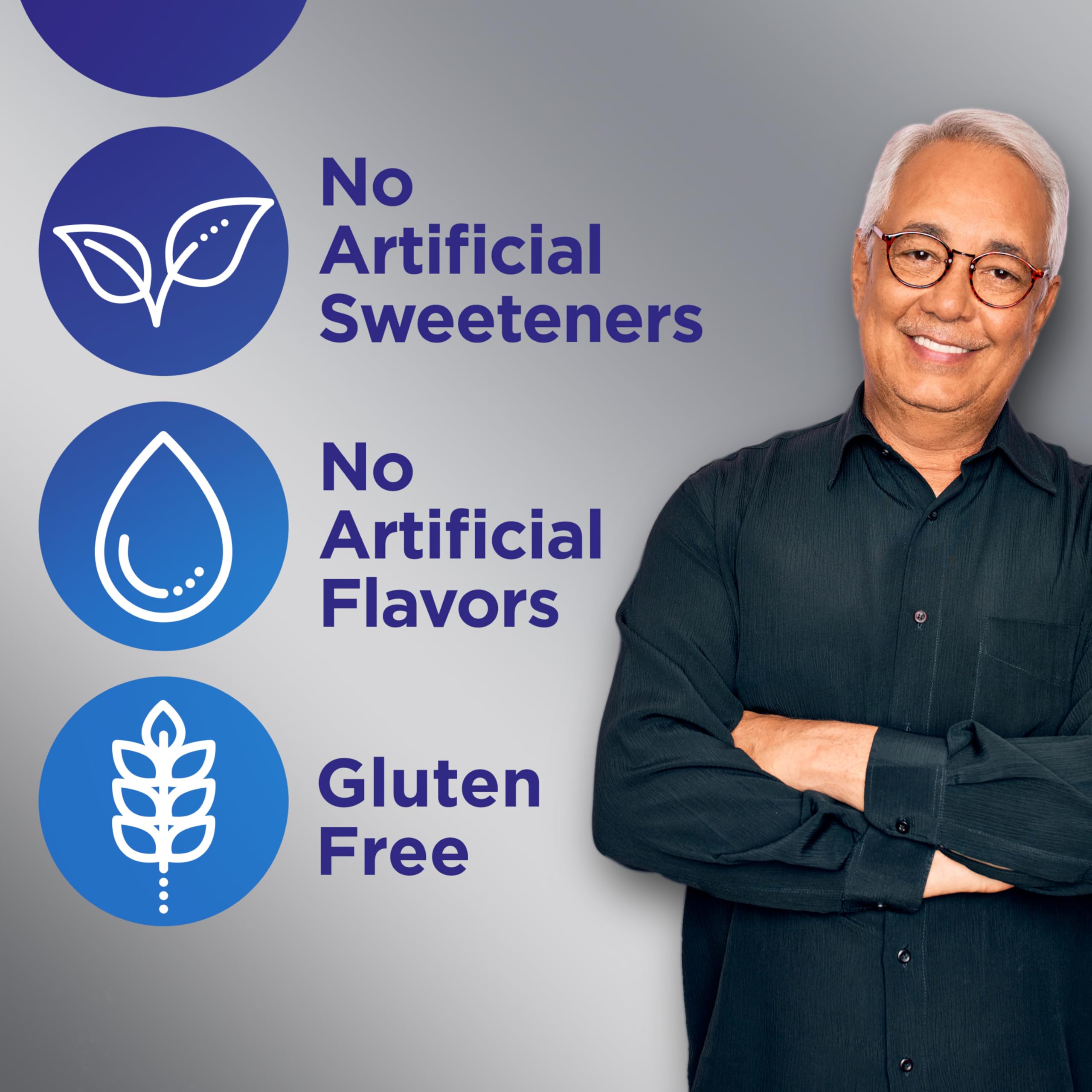 Gummies enrichies en zinc et vitamines pour le cœur et les yeux.