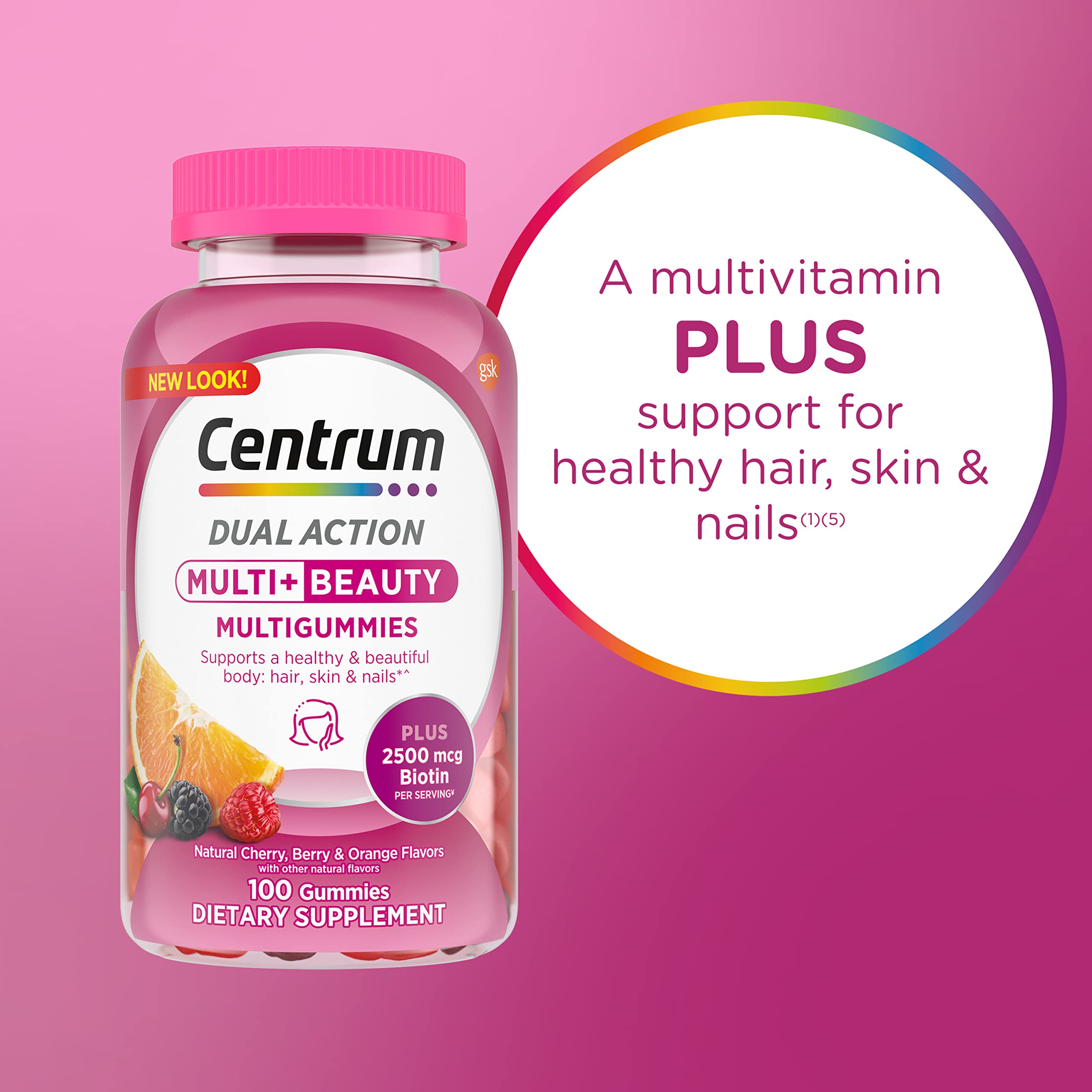 Ingrédients et nutriments: Centrum MultiGummies couvre douze éléments essentiels.