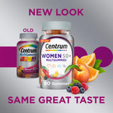 Centrum MultiGummies prise quotidienne avec ou sans eau