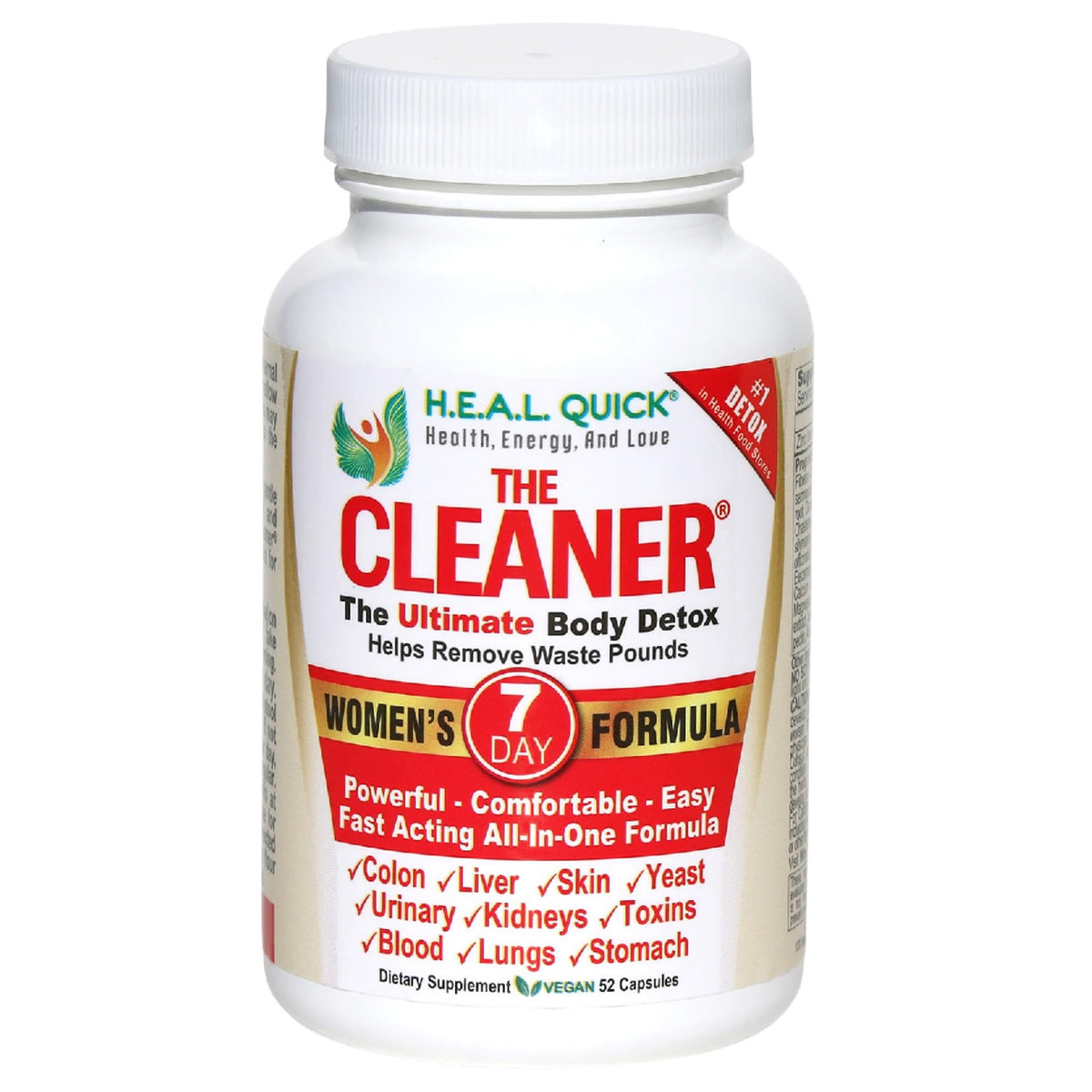 Century Systems The Cleaner Detox – Bouteille pratique pour une cure de 7 jours.