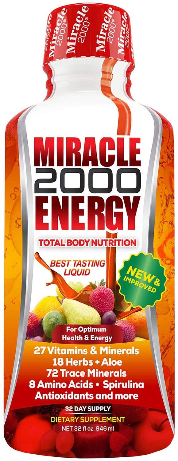 Miracle 2000 de Century Systems - bouteille prête pour une nutrition quotidienne complète.