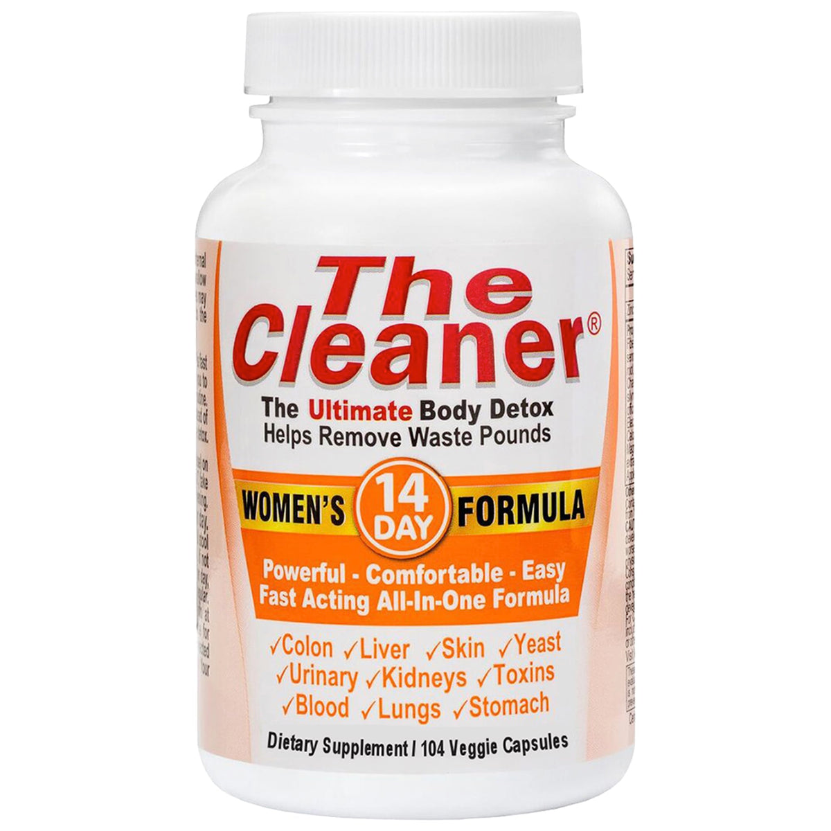 Century Systems The Cleaner Detox – Bouteille, utilisation facile pour une détox en douceur.