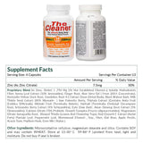 Century Systems The Cleaner Detox – Gros plan sur les capsules pour apprécier la texture.
