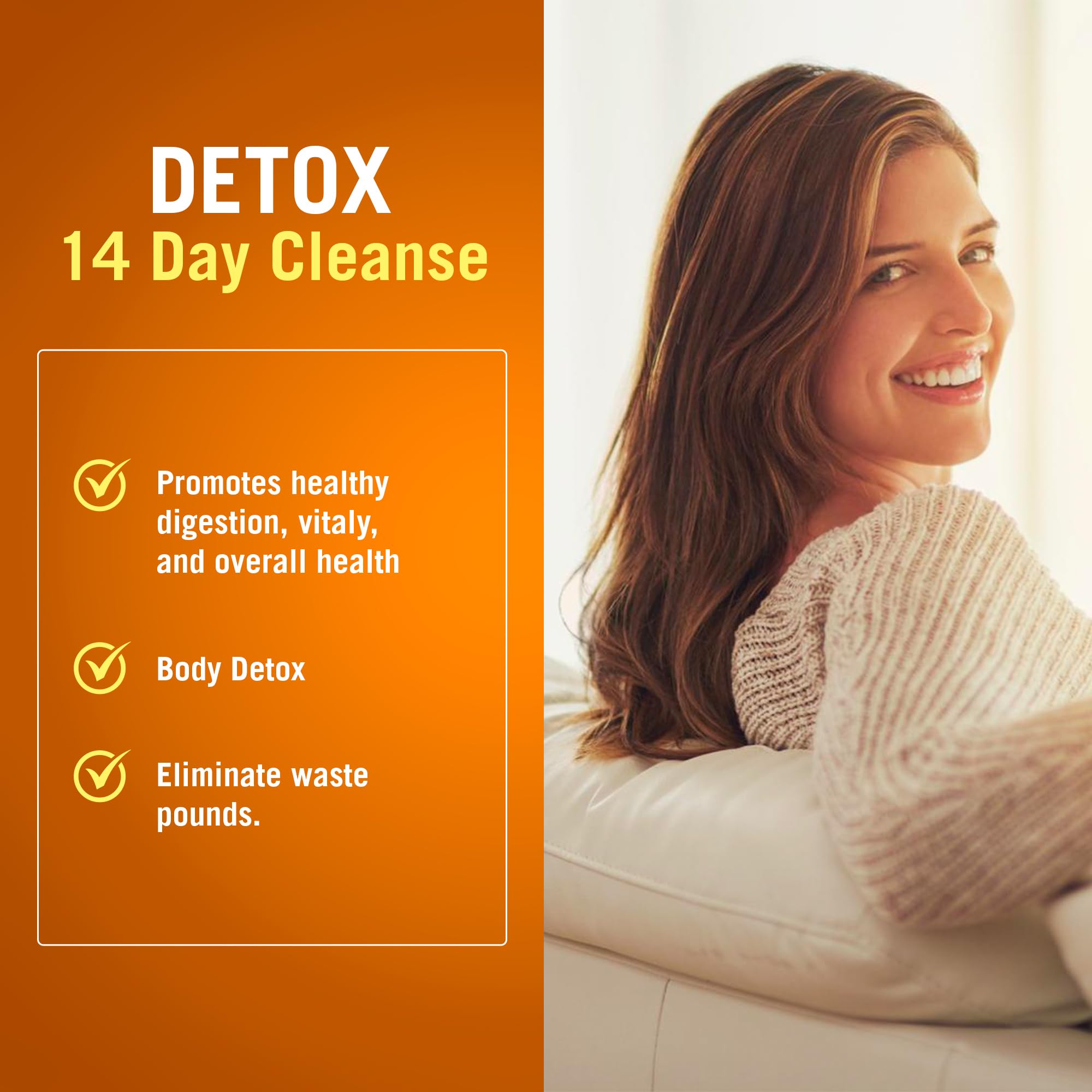 Century Systems The Cleaner Detox – Emballage clair présentant le produit.
