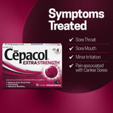Cepacol marque recommandée par les pharmaciens pour toux.