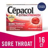 Cepacol arôme cerise : pastilles-gout cerise pour un usage agréable et pratique.