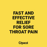 Cepacol Sensations pastilles congestion nasale, aide potentielle à dégager les voies.