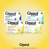 Cepacol Sensations pastilles utilisation quotidienne, réconfort au travail ou en déplacement.