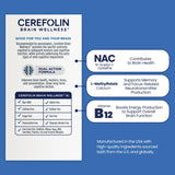 Cerefolin : capsules B12 Methylcobalamin favorisant les fonctions cérébrales