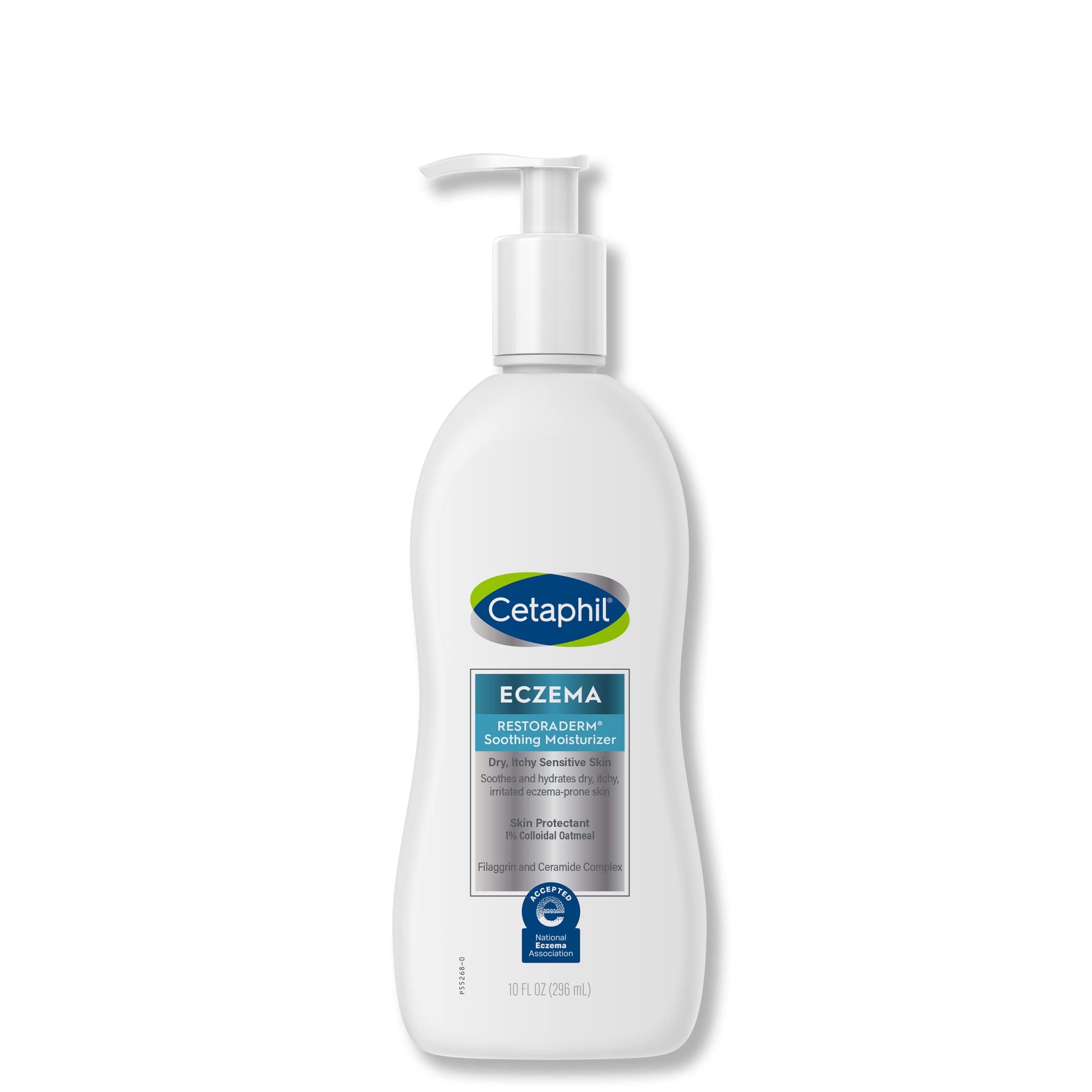 Cetaphil Restoraderm crème visage apaisante pour peau sensible et irritée.