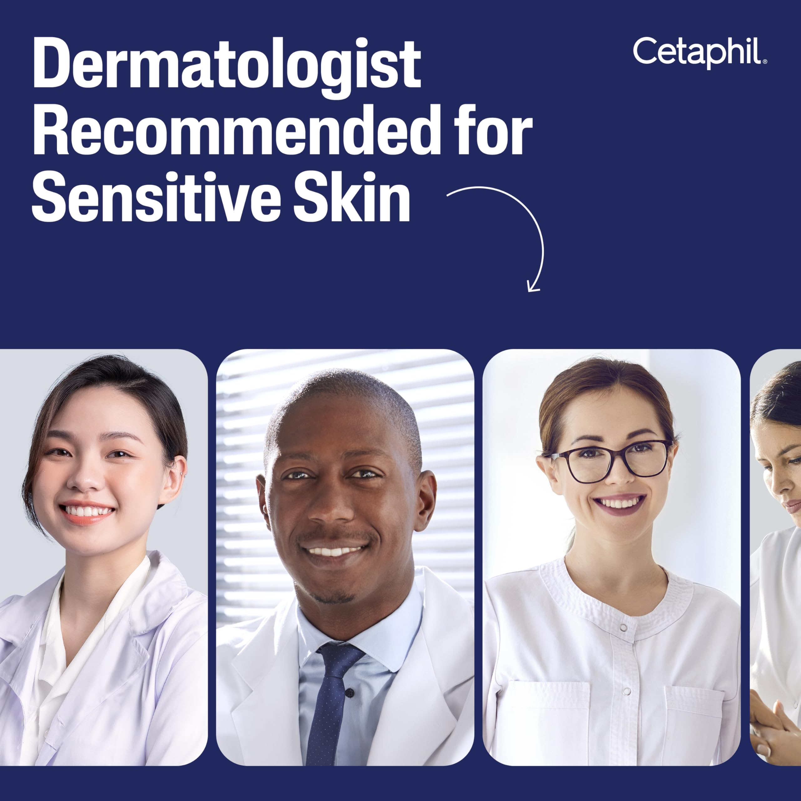 Peau irritée rassurée et confort amélioré grâce à CETAPHIL Restoraderm.