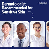 Peau irritée rassurée et confort amélioré grâce à CETAPHIL Restoraderm.