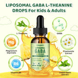 CFILIHTC GABA L-Theanine gouttes – dosage simple pour toute la famille.