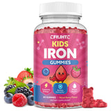 CFILIHTC gommes-fer-enfants-fraise-douces soutiennent énergie et croissance saine des enfants