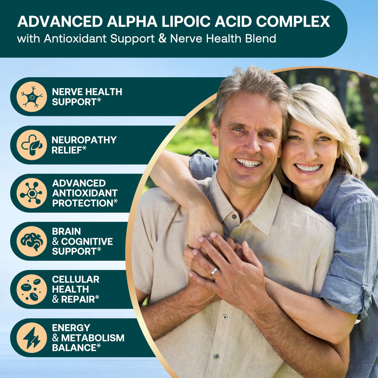CFILIHTC NAC et vitamines C/E, CoQ10, protection antioxydante potentielle.