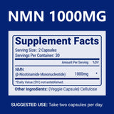 CFUKING NMN 1000mg: capsules enterique conçues pour meilleure absorption.