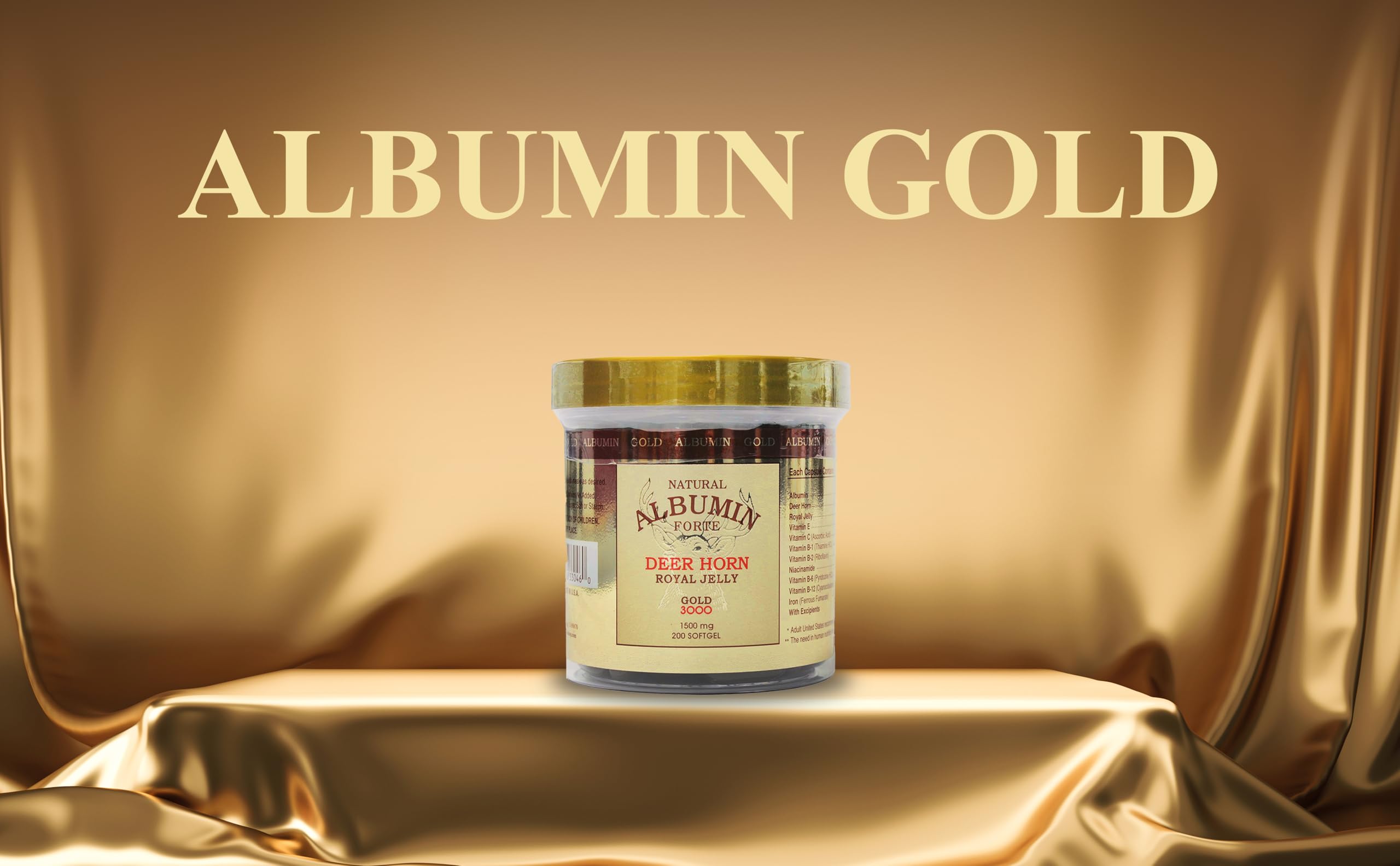 CGMLABS Albumine Naturelle Forte – bouteille prête à l’emploi pour une routine quotidienne.