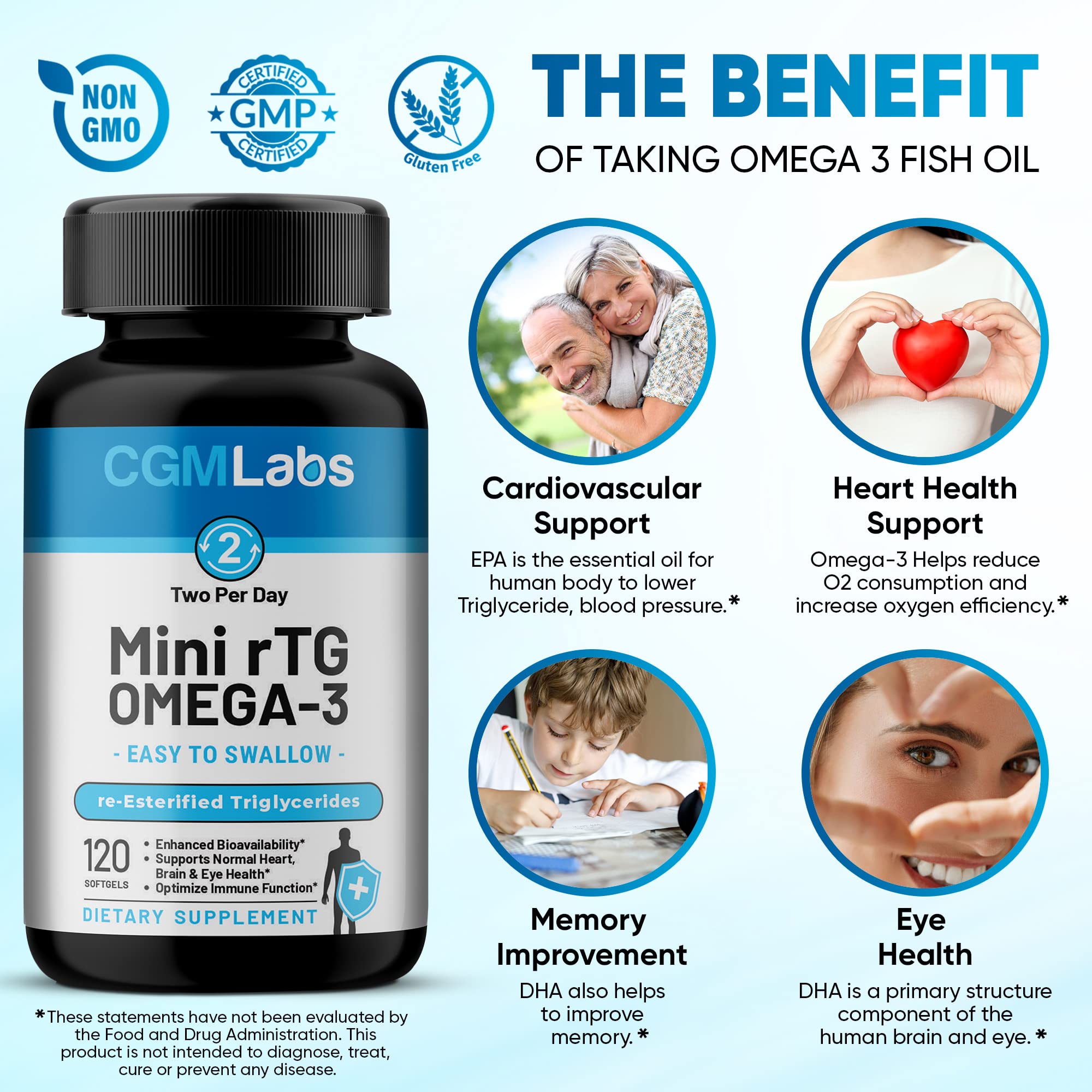 CGMLABS rTG Omega-3: utilisation quotidienne pratique dans votre routine santé