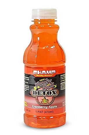 Champ Détox: paquet de deux bouteilles canneberge-pomme, idéal pour une routine quotidienne.