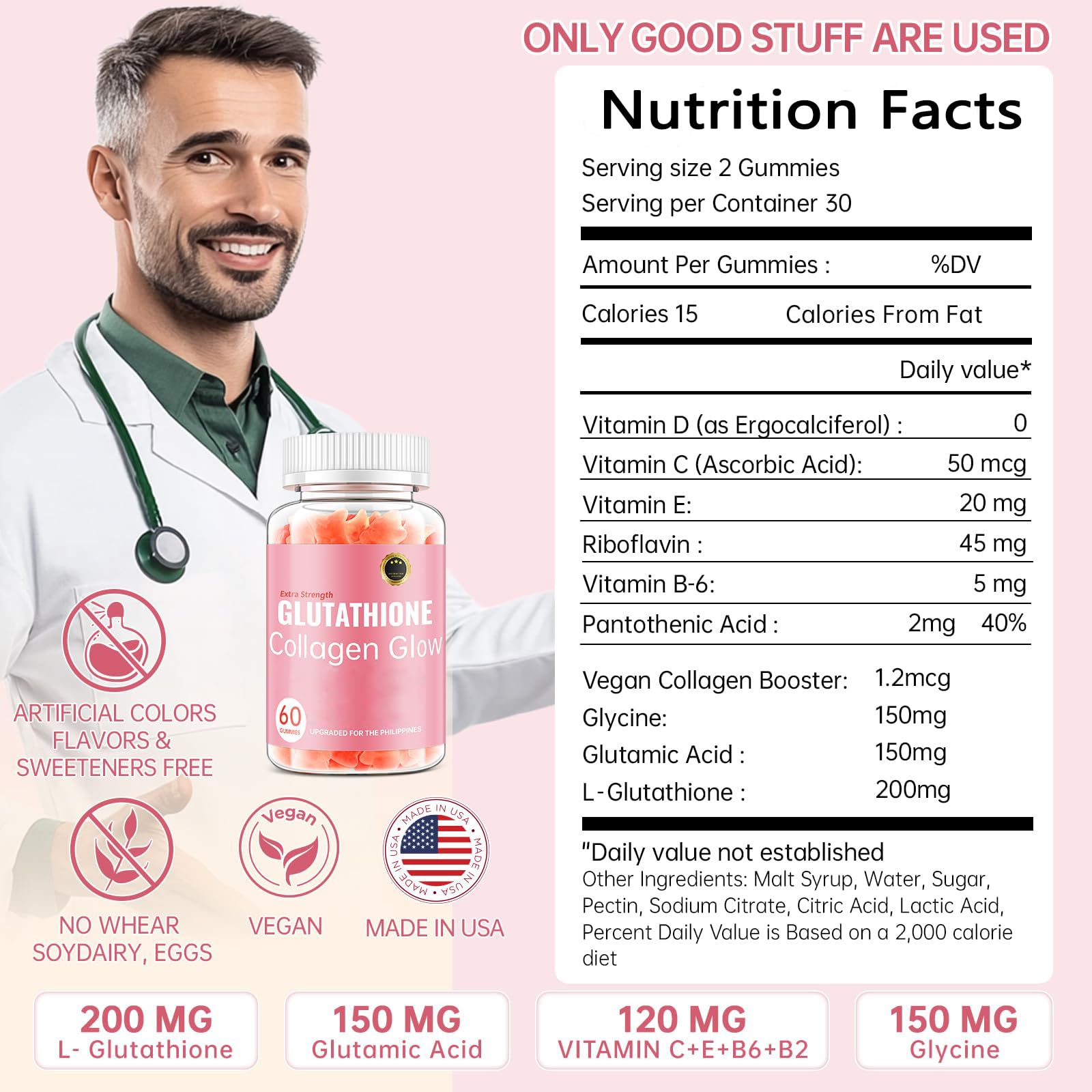 Gout fraise des gummies CHANGARLOAD pour une expérience agréable